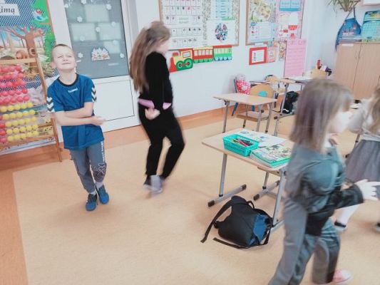 Grafika #69: Zajęcia otwarte dla nauczycieli w klasie 1