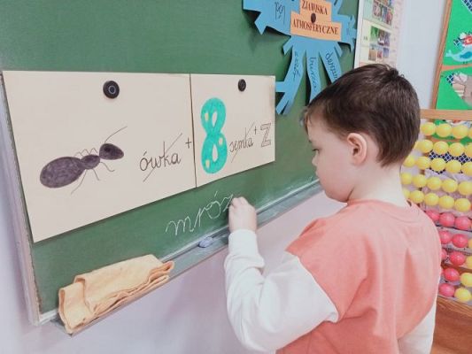 Grafika #72: Zajęcia otwarte dla nauczycieli w klasie 1