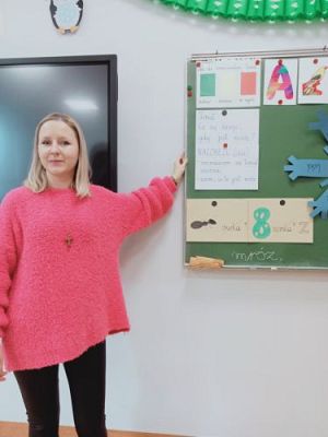 Grafika #74: Zajęcia otwarte dla nauczycieli w klasie 1