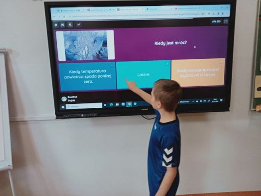 Grafika #81: Zajęcia otwarte dla nauczycieli w klasie 1