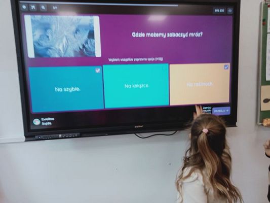 Grafika #84: Zajęcia otwarte dla nauczycieli w klasie 1