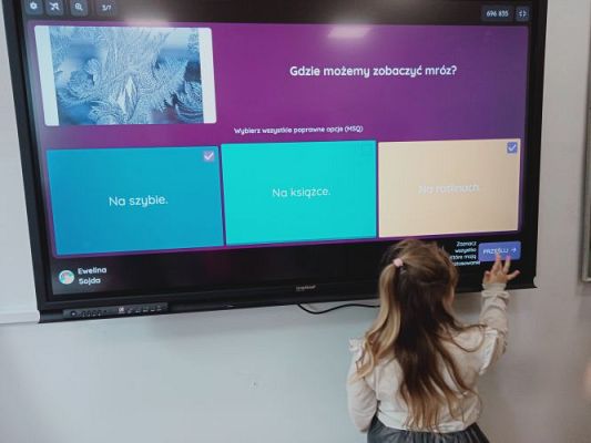 Grafika #85: Zajęcia otwarte dla nauczycieli w klasie 1