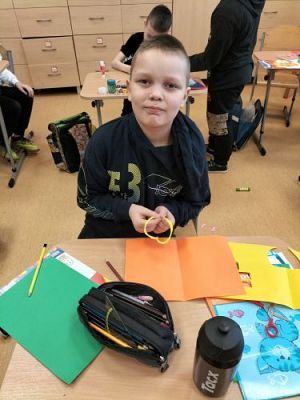 Grafika #3: Walentynkowe zabawy w kl. II