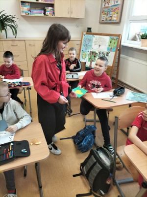 Grafika #22: Walentynkowe zabawy w kl. II