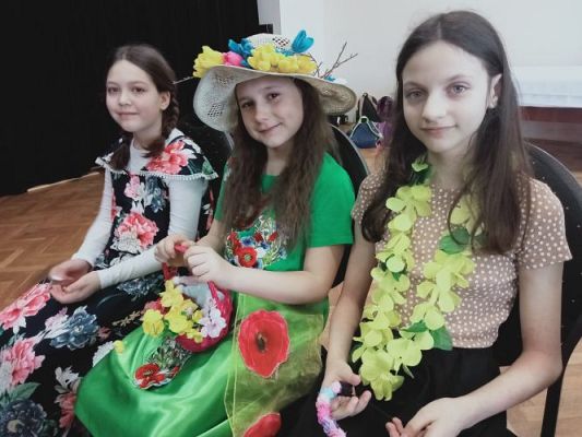 Grafika #1: Gminny Konkurs Recytatorski "Wiosna, wiosna ach, to ty! "