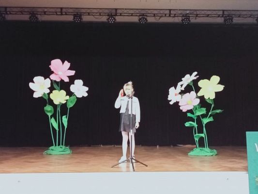 Grafika #7: Gminny Konkurs Recytatorski "Wiosna, wiosna ach, to ty! "