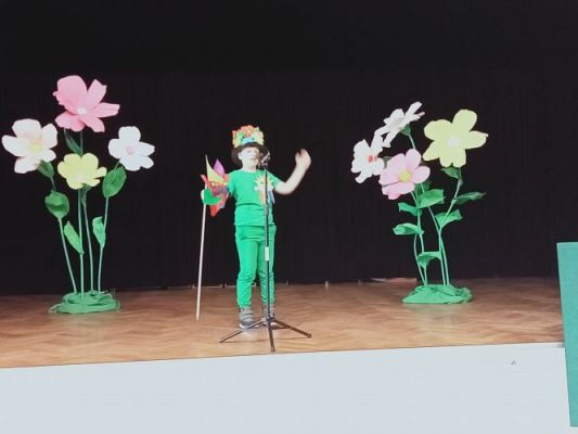 Grafika #10: Gminny Konkurs Recytatorski "Wiosna, wiosna ach, to ty! "