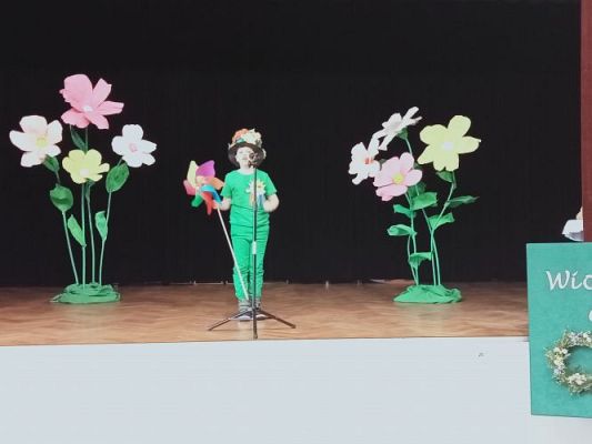 Grafika #11: Gminny Konkurs Recytatorski "Wiosna, wiosna ach, to ty! "