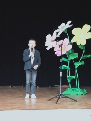 Grafika #16: Gminny Konkurs Recytatorski "Wiosna, wiosna ach, to ty! "