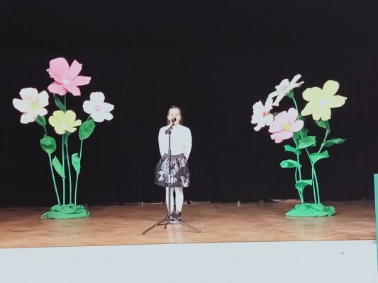 Grafika #18: Gminny Konkurs Recytatorski "Wiosna, wiosna ach, to ty! "