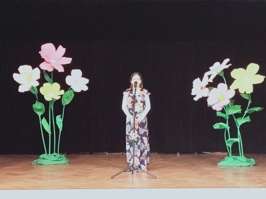 Grafika #21: Gminny Konkurs Recytatorski "Wiosna, wiosna ach, to ty! "