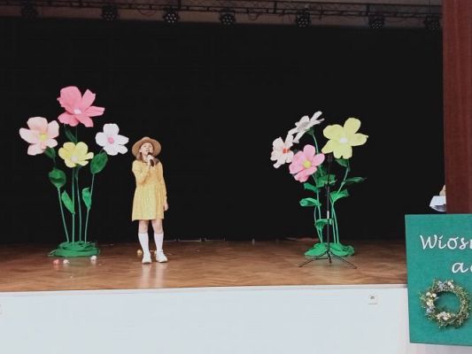 Grafika #24: Gminny Konkurs Recytatorski "Wiosna, wiosna ach, to ty! "