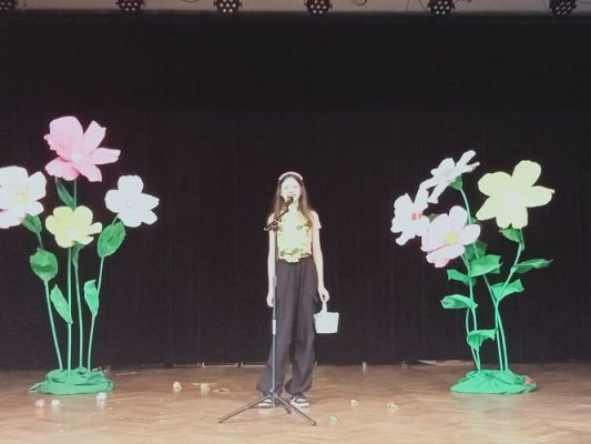 Grafika #28: Gminny Konkurs Recytatorski "Wiosna, wiosna ach, to ty! "