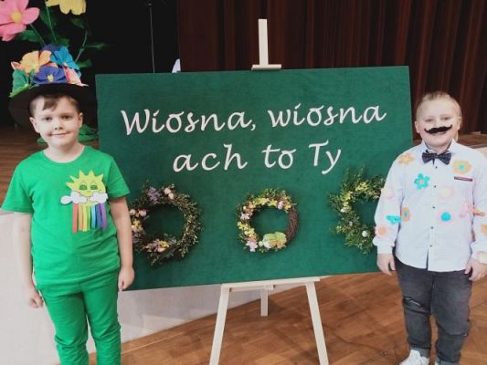 Grafika #30: Gminny Konkurs Recytatorski "Wiosna, wiosna ach, to ty! "