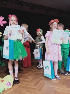 Grafika #38: Gminny Konkurs Recytatorski "Wiosna, wiosna ach, to ty! "