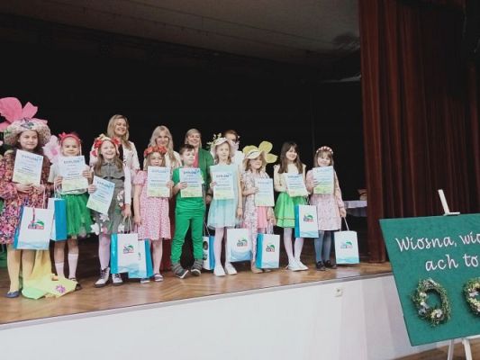 Grafika #42: Gminny Konkurs Recytatorski "Wiosna, wiosna ach, to ty! "