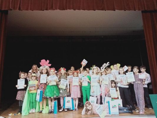 Grafika #45: Gminny Konkurs Recytatorski "Wiosna, wiosna ach, to ty! "