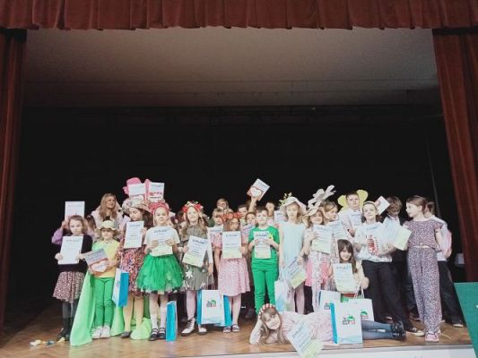 Grafika #46: Gminny Konkurs Recytatorski "Wiosna, wiosna ach, to ty! "