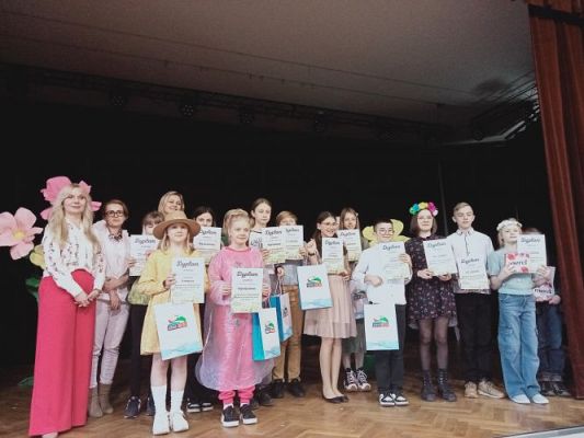 Grafika #54: Gminny Konkurs Recytatorski "Wiosna, wiosna ach, to ty! "