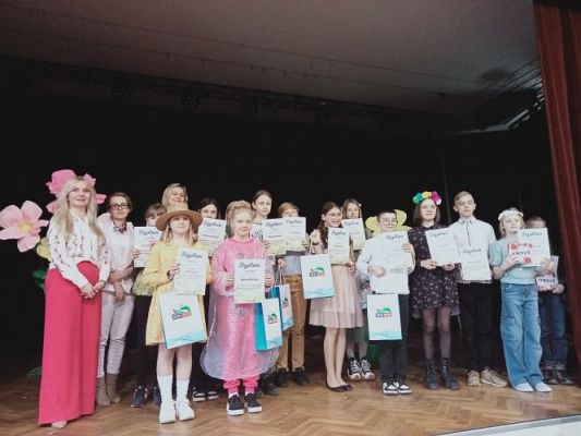 Grafika #55: Gminny Konkurs Recytatorski "Wiosna, wiosna ach, to ty! "