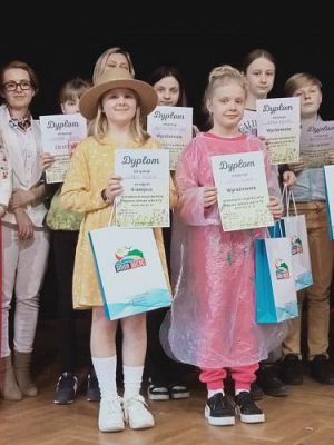 Grafika #56: Gminny Konkurs Recytatorski "Wiosna, wiosna ach, to ty! "