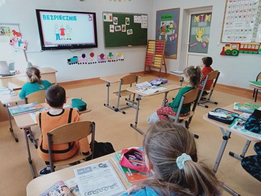 Grafika #0: Akademia Bezpiecznego Puchatka. Edycja V ostatnia- kl. I